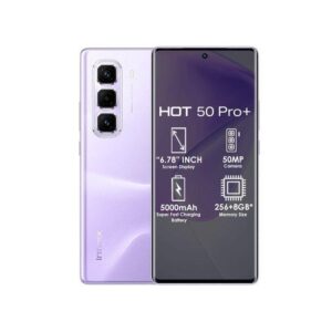 infinix HOT 50 PRO+ - 6.78" (256GB/8+8GB) 4G SIM, 5000mAh - Dreamy Purple