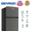 Skyrun Double Door Top Mount Fridge (bcd-138hc) - 138 Litres