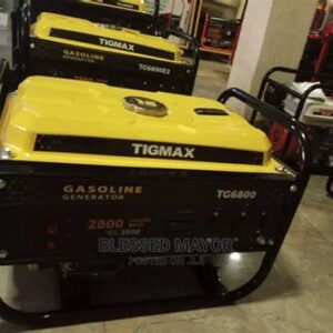 Tigmax 2.5kva Key-Start Generator Manual- TG6800