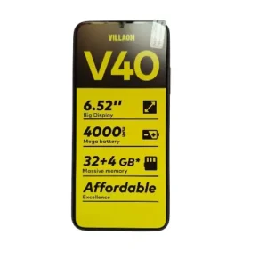 Villaon V40 6.52″ 32GB ROM/ 2GB RAM- 4000mAh- Side Fingerprint -5mp + 8mp – Type C