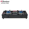 Binatone Table Top Glass Finish Gas Cooker (GGC-0002) + 2 Years Warranty