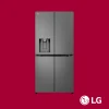 LG Cross Door Refrigerator 570L (GC-L22FFQPB)