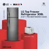 LG Top Freezer Refrigerator 308L (GL-C322RLBN)