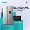 Hisense SxS Refrigerator 529L (RD5P558NMSN)