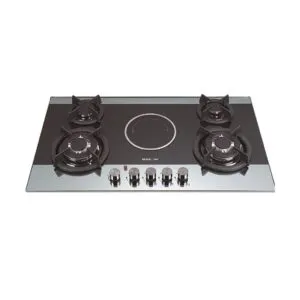 Restpoint 5 BURNER BUILT IN GLASS TEMPERED GAS COOKER RC-GH3