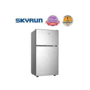 Skyrun 70 Litres Double Door Top Mount Fridge (BCD-85HC) - Silver