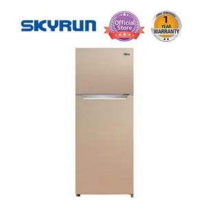 Skyrun 168-Litres Double Door Top Mount Fridge BCD-168M-Golden