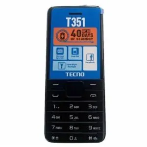 Tecno T315, Big Screen, FM Loud Speaker, Big Battery-Black