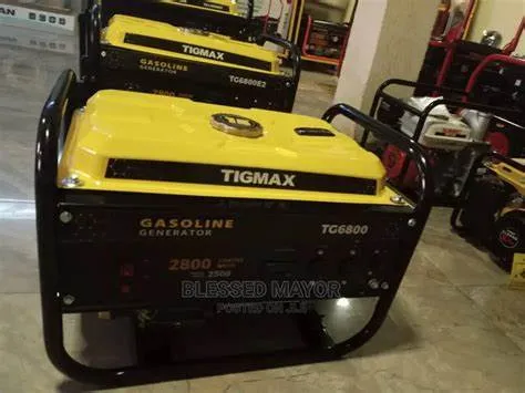 Tigmax 2.5kva Key-Start Generator Manual- TG6800