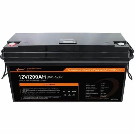 JSDsolar J12200 LiFePO4 UPS/Inverter Battery