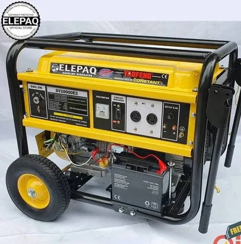 Elepaq 15KVA CONSTANT GENERATOR WITH KEY SV28000E2 COPPER COIL