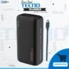 Tecno 30000mAh POWER BANK FAST CHARGING TYPE-C INPUT & OUTPUT