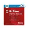 Mcafee Internet Security 10 Devices 1 Year, Product key Email delivery
