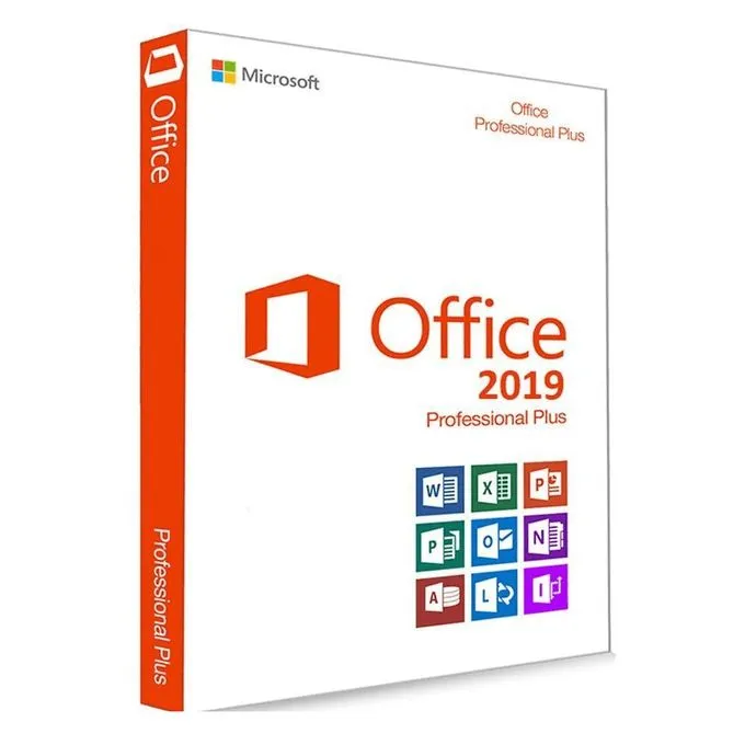 Microsoft Office 2019 Professional Plus - 5 User Email delivery product key