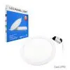 LED spotlight panel recessed round 18W